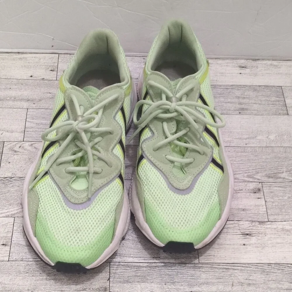 Adidas Originals Ozweego Glow Green Men's Athletic Shoes 9.5 Mens Used No Box